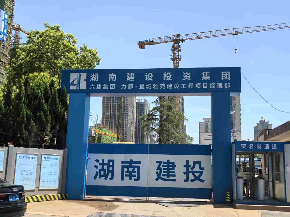 公司塔吊出租至长沙力都·星城雅苑项目